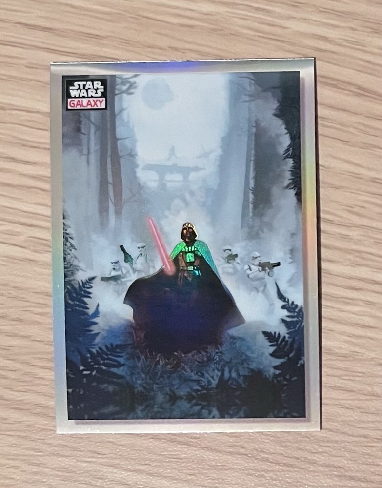 Vengeful Pursuit 2023 Topps Chrome Star Wars Galaxy Refractor #97