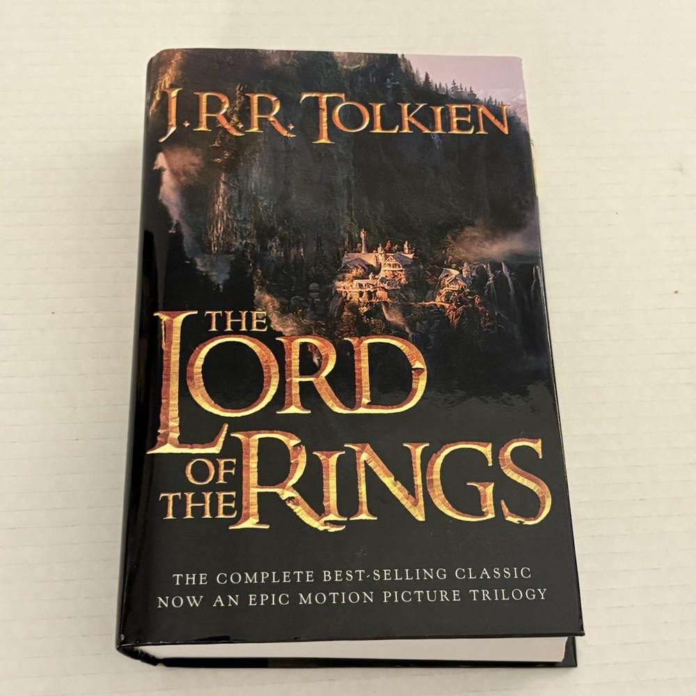 The Lord of The Rings Trilogy by J.R.R. Tolkien. Hardcover W/ Dust Jacket