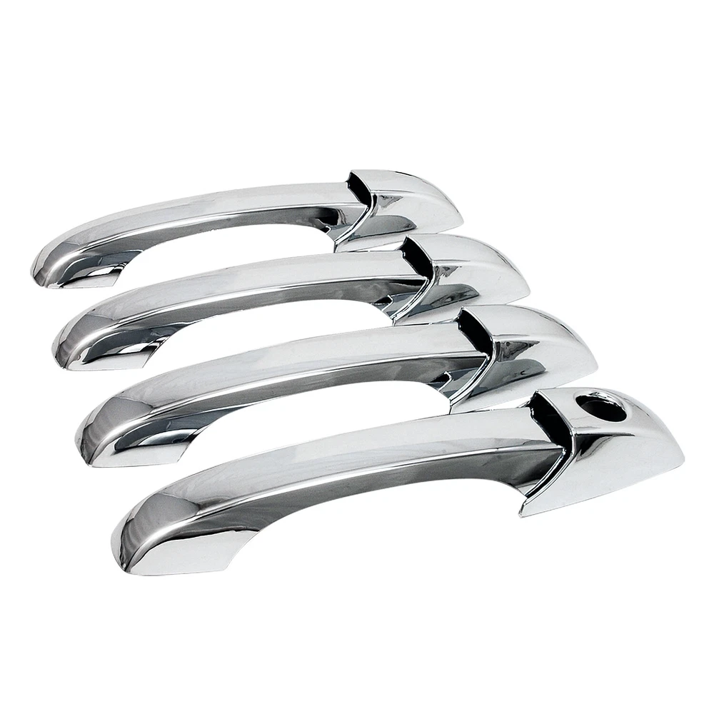 ABS Chrome Exterior Side Door Handle Cover Trim For 2011-2021 Jeep/Chrysler 300C