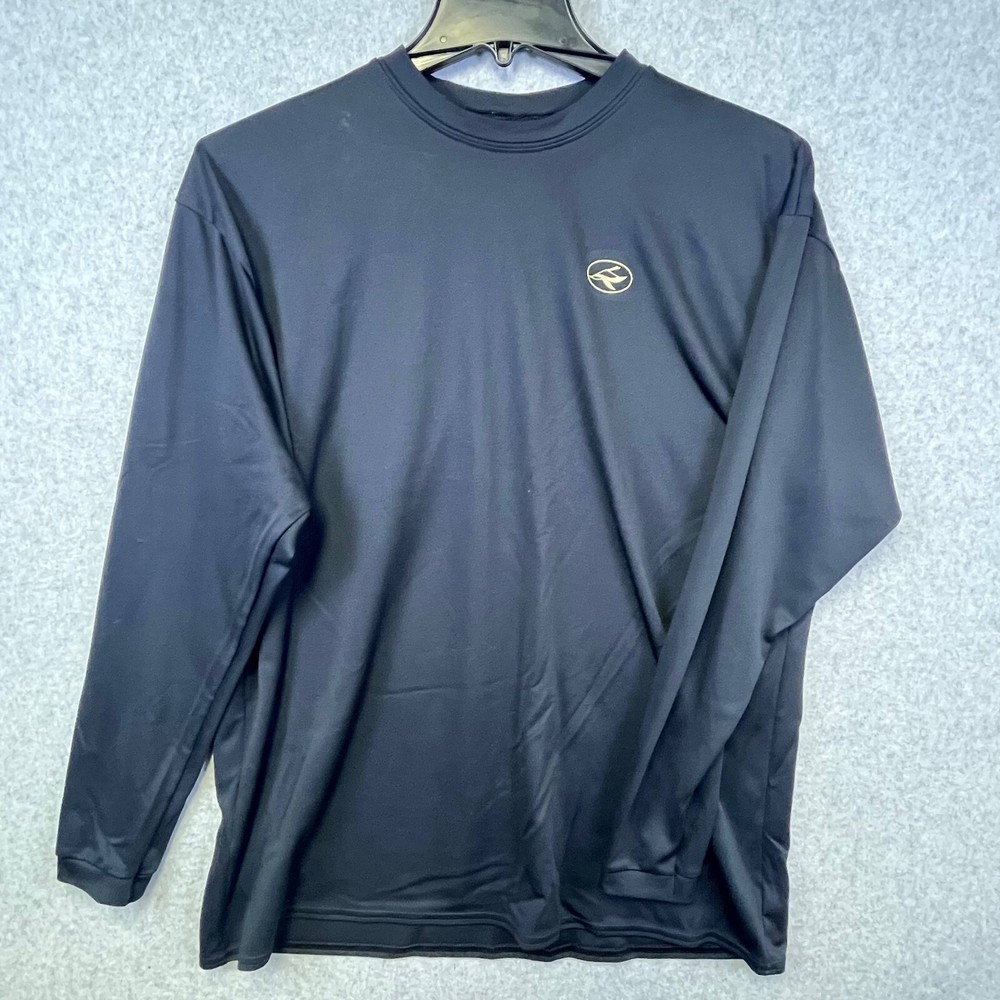 RedHead Men’s Large Blue Long Sleeve Crew Neck Shirt Outdoor Casual Pullover