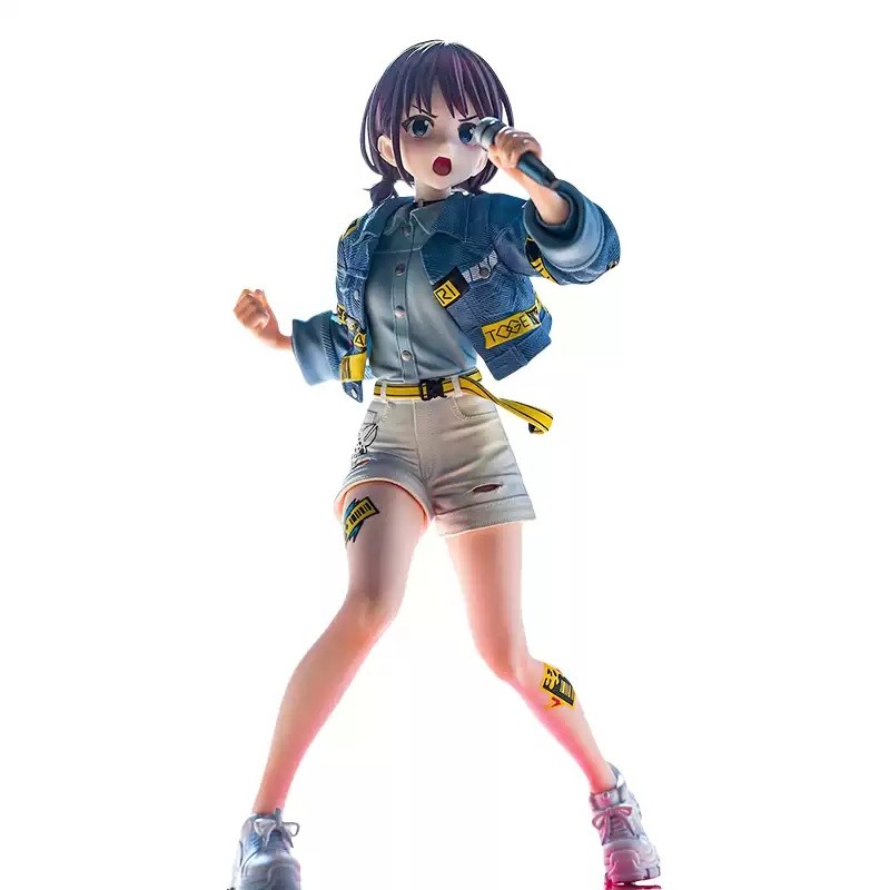 20CM Anime GIRLS BAND CRY ISERI NINA PVC Figure Model Collection Decor Gift New
