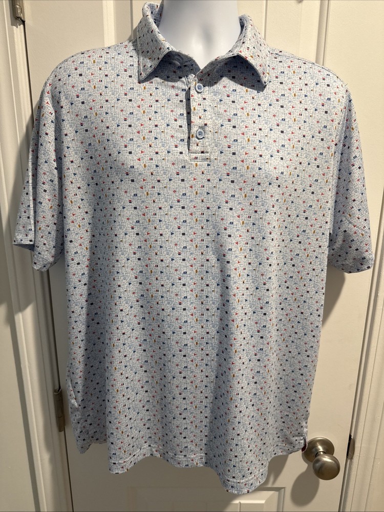 Johnston Murphy Performance Golf Polo Men’s Large