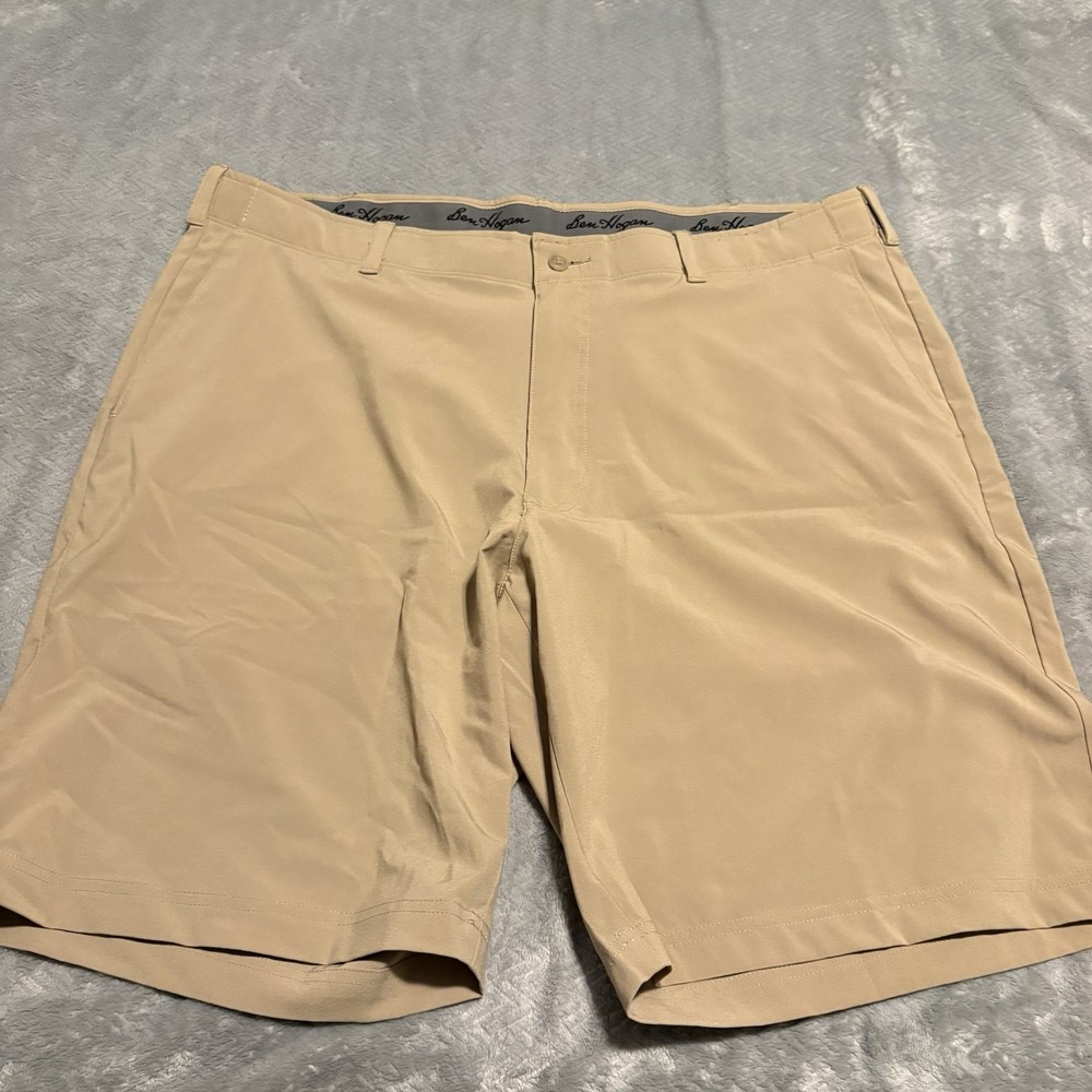 Ben Hogan Golf Shorts Men's Size 42 - Casual Plain Performance - Tan