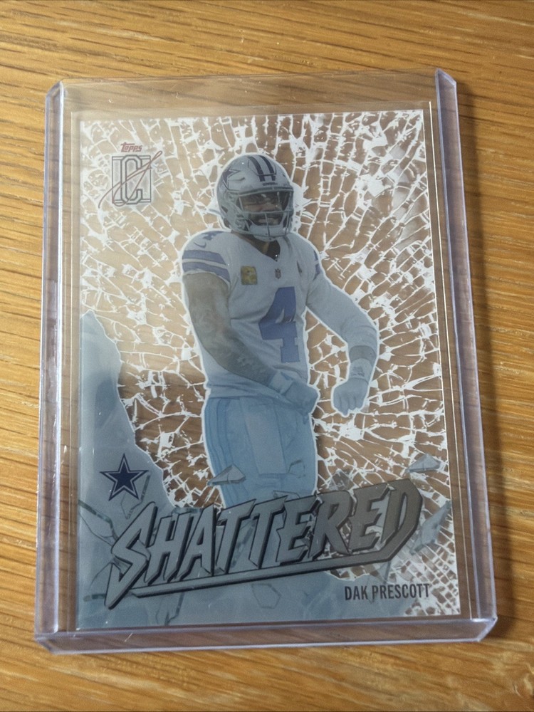 2025 Topps Signature Class Shattered Dak Prescott Cowboys Insert #S-10