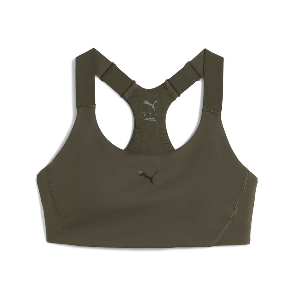 PUMA 4Keeps Adjustable Sports Bra Womens Green Casual 52839907