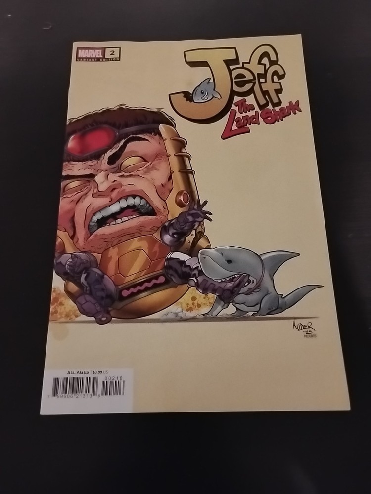 Jeff The Land Shark #2 Retailer Incentive Variant Marvel Comic Book