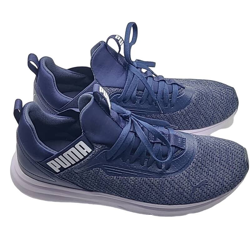 Puma Men’s Enzo Beta Woven V3 Sneakers - Size 9, Navy Blue