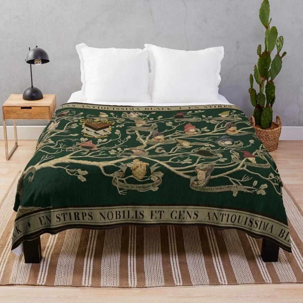 Throw Blanket Art Sofa Covers Woven Modern Machine Washable Multicolor Medium