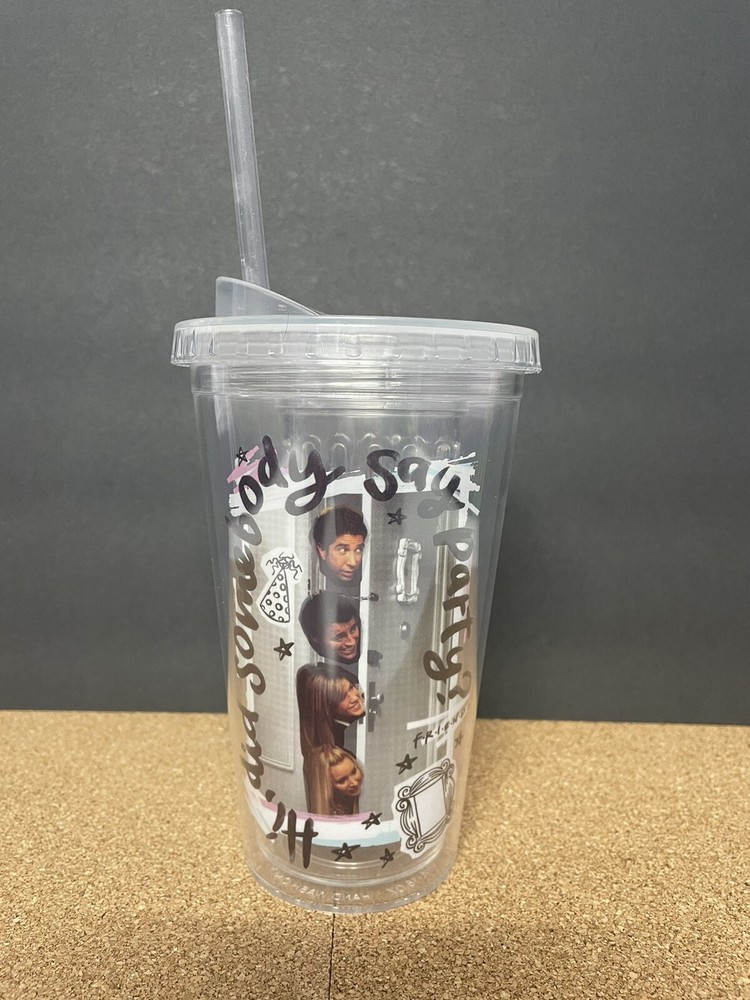 CultureFly Friends Season 6 TV Series Insulated Tumbler w/Straw&Infuser 16oz