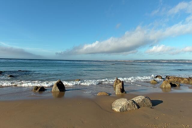 Photo:Monterey Bay California 2012 Beach Shoreline Ocean Rocks