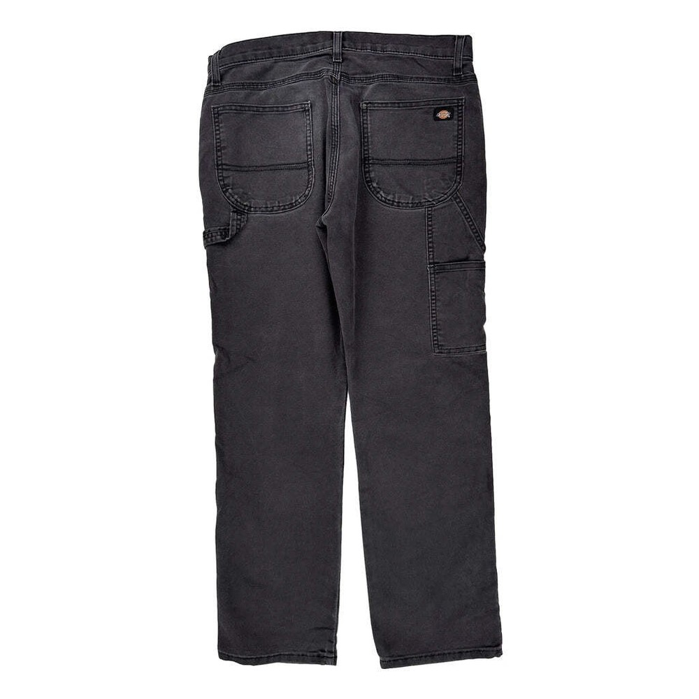 Flex Dickies Carpenter Pants - 34W 32L Gray Cotton Blend