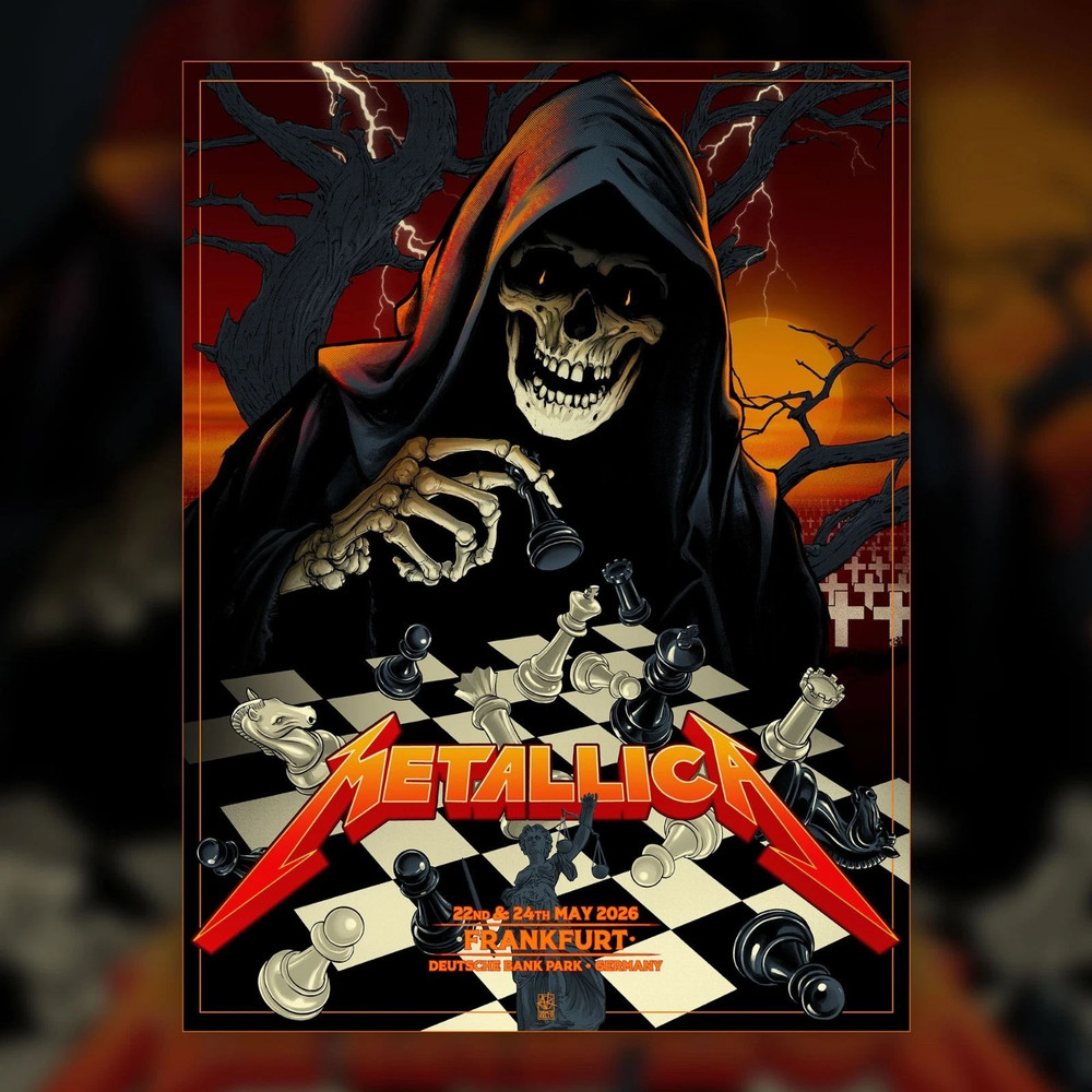 Metallica M72 Frankfurt 2026 Poster