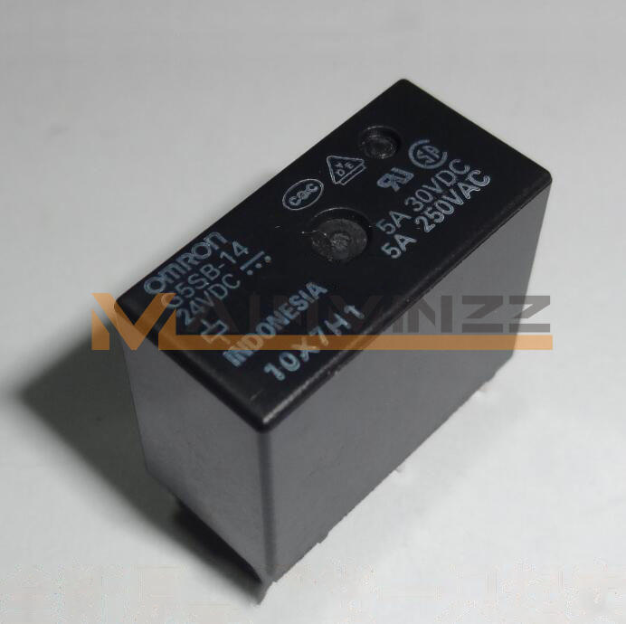 5pcs 5pins 24V G5SB-14-24VDC OMRON Relay G5SB-14