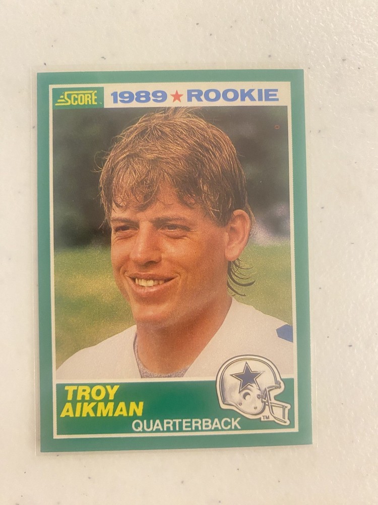 1989 Score - 1989 Rookie Troy Aikman #270 (RC)