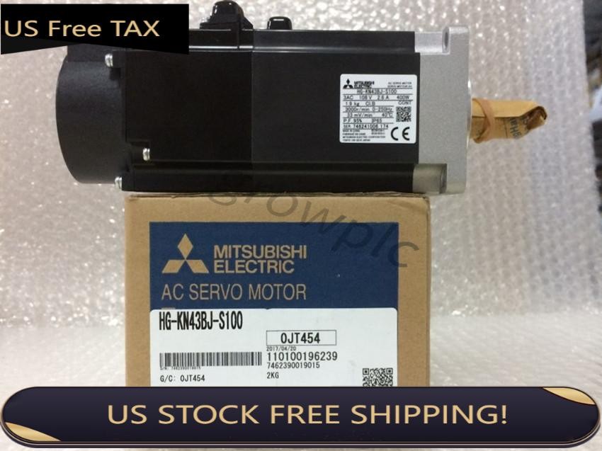 1PC Mitsubishi HG-KN43BJ-S100 AC Servo Motor HGKN43BJS100 New Expedited Shipping