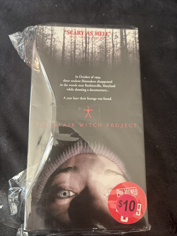 The Blair Witch Project 1999 VHS Film