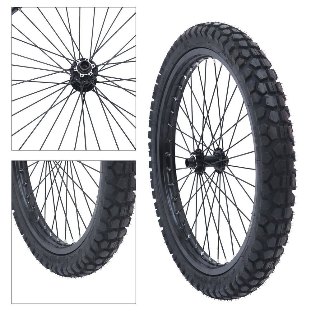 21 Inch Motorcycle Front Wheel Rim For Ebike Electric Bicycle 48V-72V With Tire