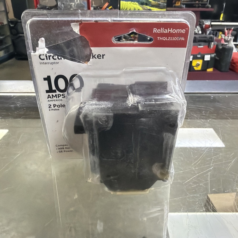 ABB Circuit Breaker Plug On 2-Pole 100A 240V THQL21100PA