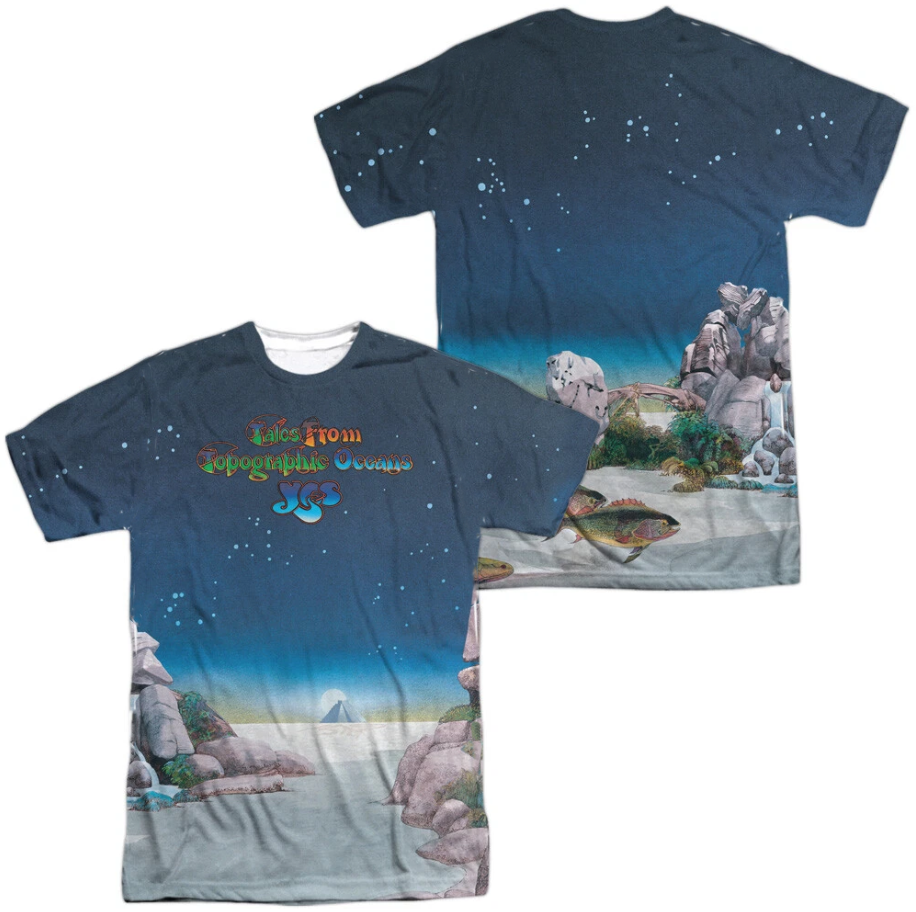 Yes band T Shirt AOP 3D Gifl Fan S-5XL ED502