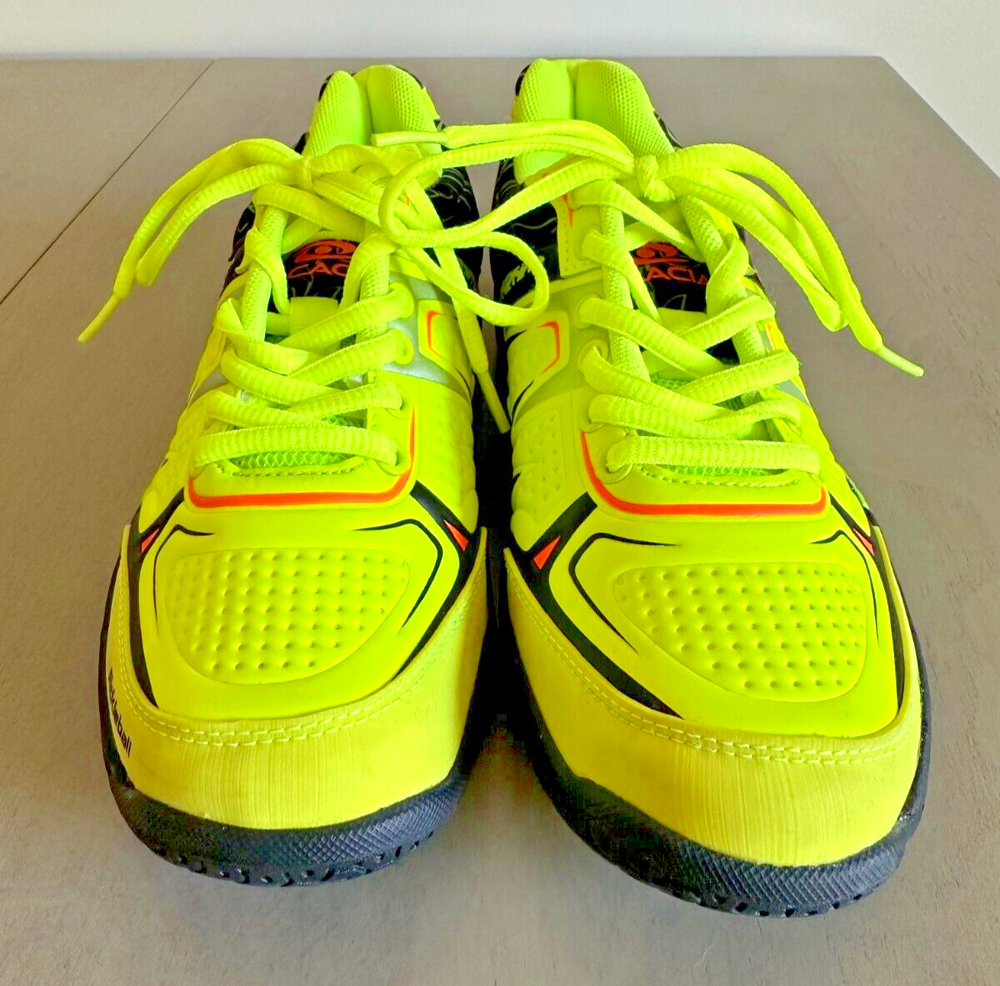 Acacia Men's Neon Yellow Dinkshot II Lace Pickleball Court Shoes Size 6.5 NWOT-image