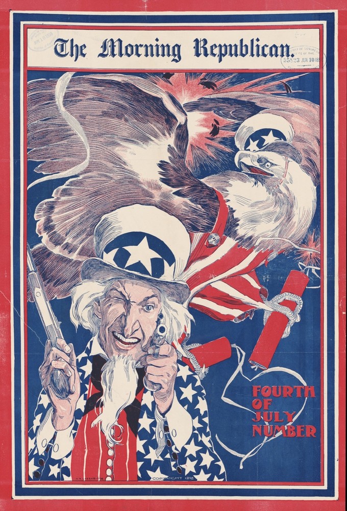 9766.Decoration Poster.Room Wall art.Home interior decor.Republican Uncle Sam