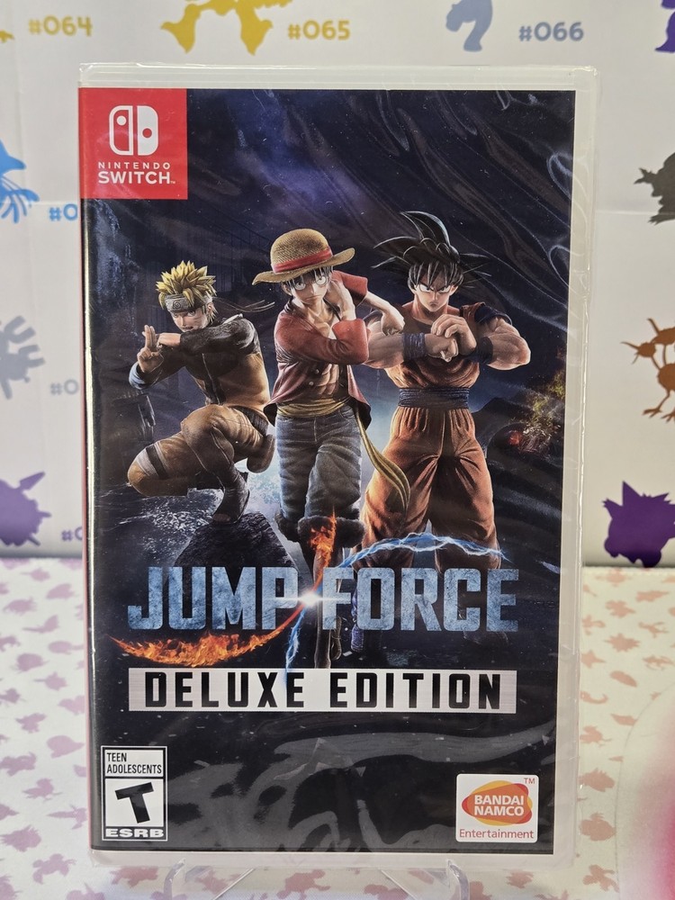 JUMP FORCE - Deluxe Edition - Nintendo Switch Brand New Factory Sealed!