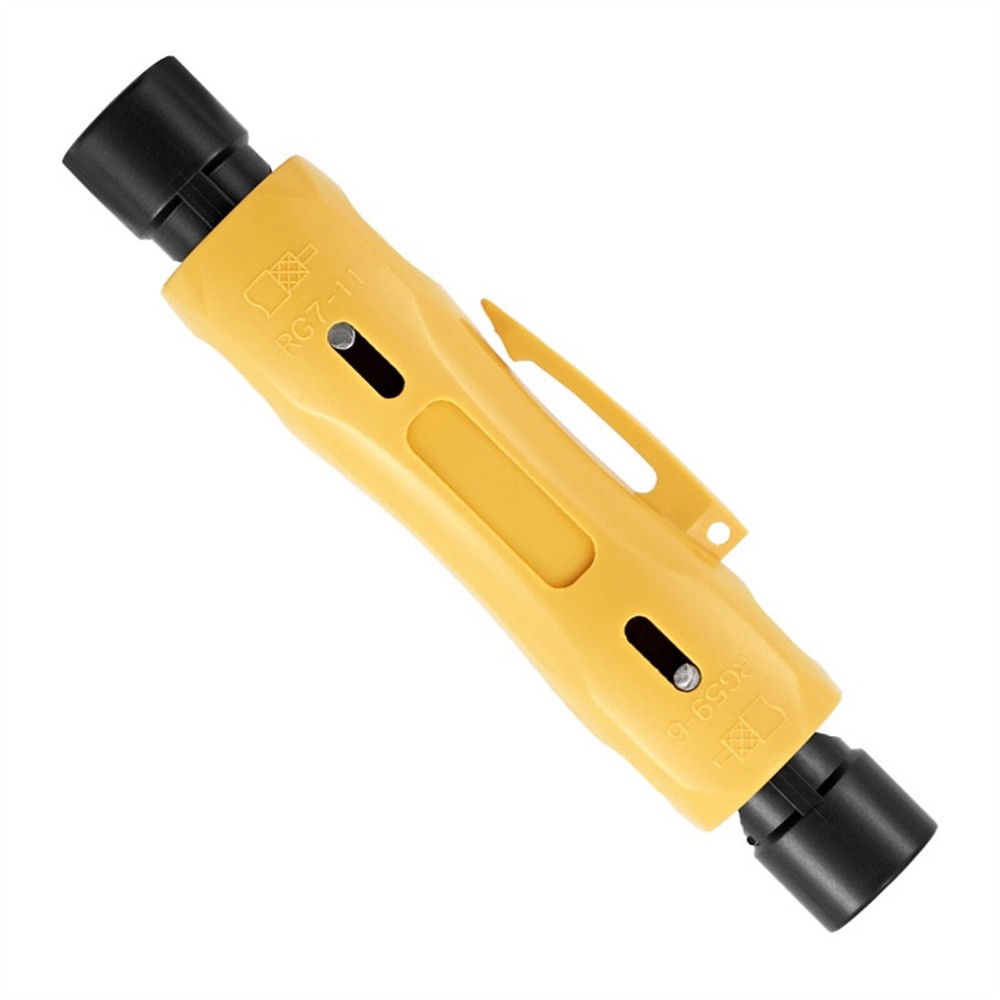 Coaxial Cable Stripper Cutter Pliers Kit for RG6 RG7 RG11 RG59