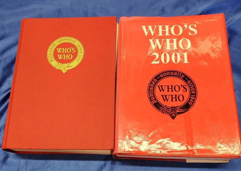 Who's Who 1996 and Who's Who 2001