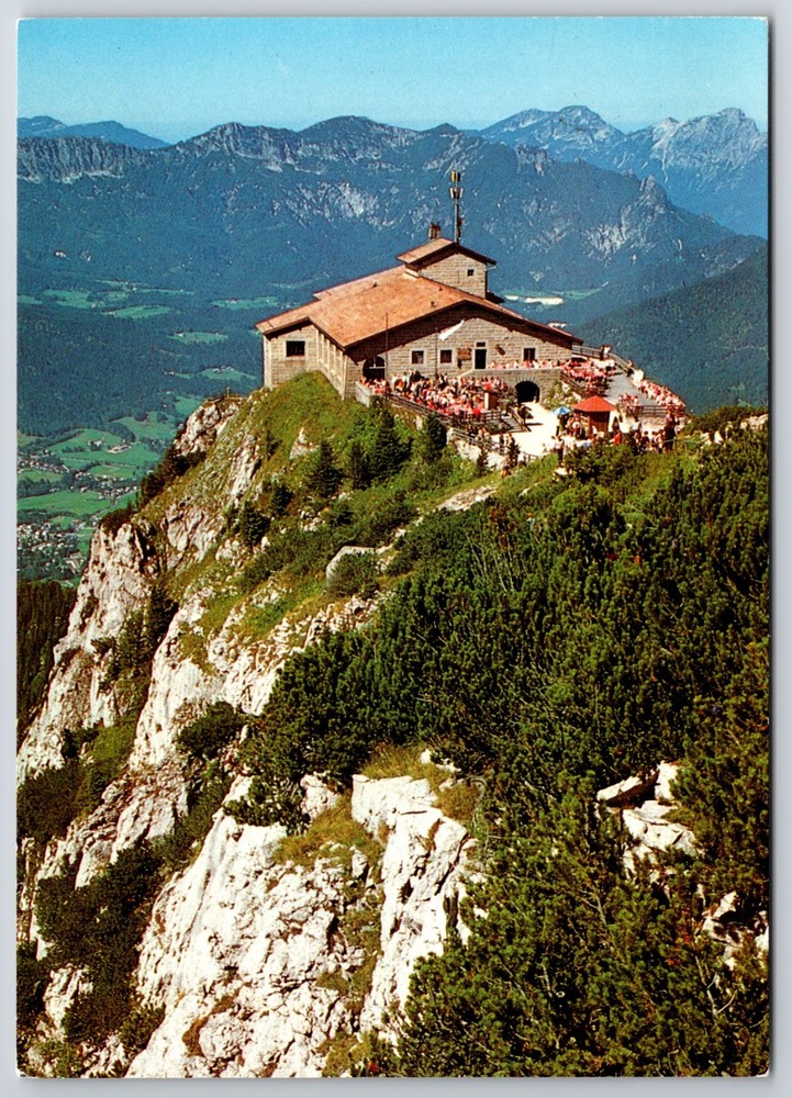 Germany Berchtesgaden Kehlsteinhaus Eagle's Nest Continental Postcard