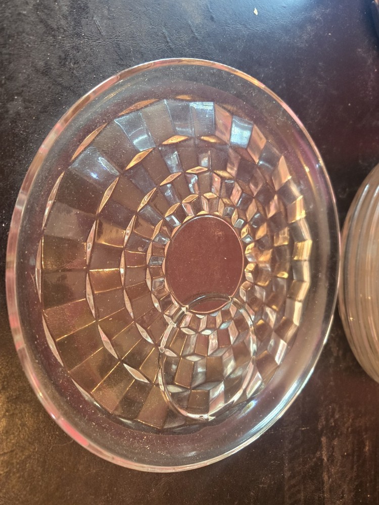 Set Of 8 Indiana Whitehall Luncheon Salad Plate 8.75