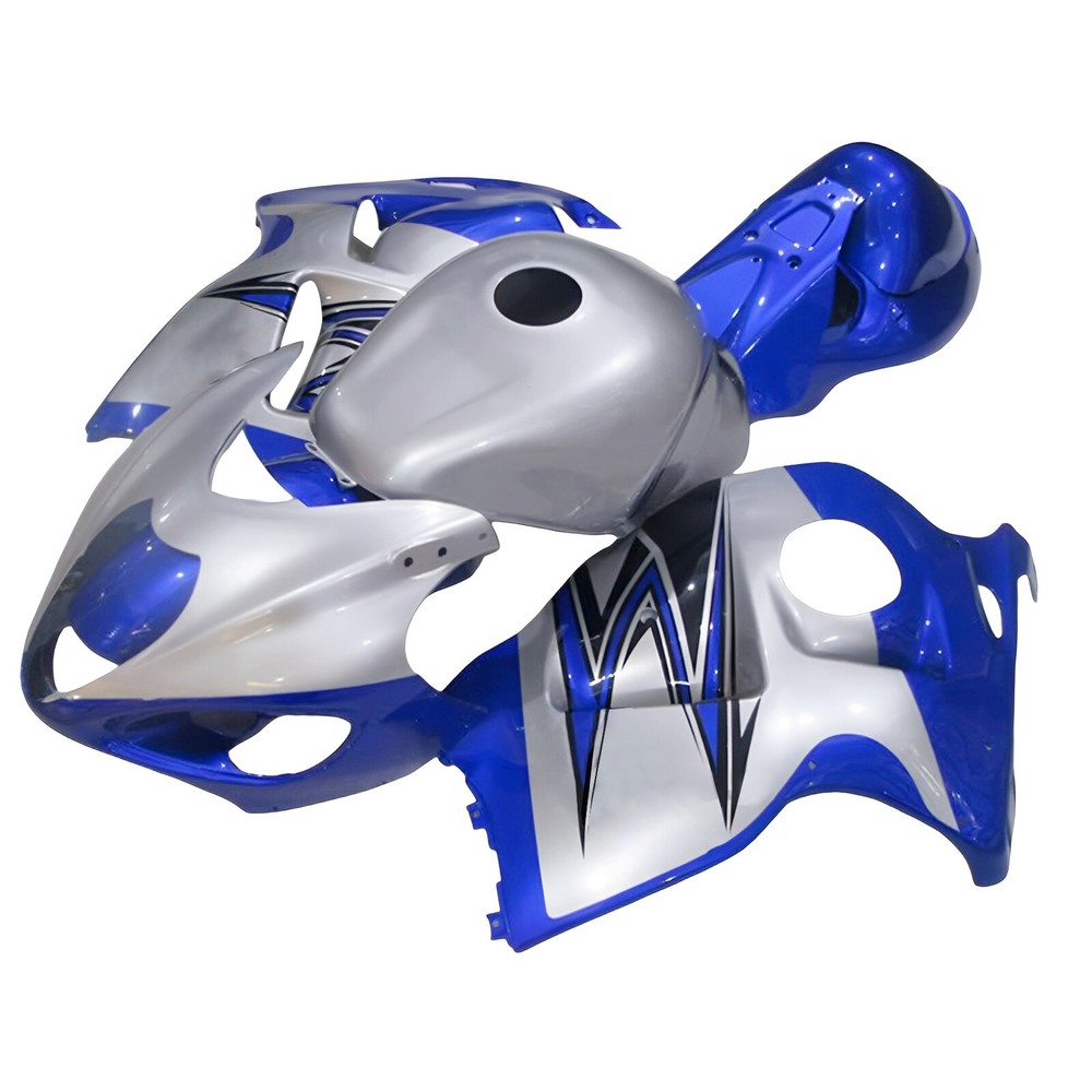 Blue Silver Bodywork For Suzuki GSXR1300 1997-2007 Hayabusa Plastic Fairing Kit