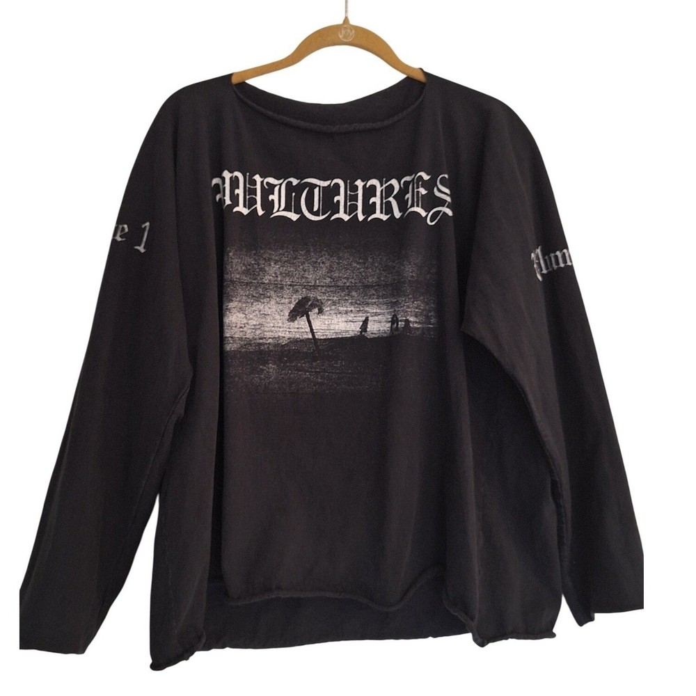 Yeezy Kanye West YZY Gosha Vultures Long Sleeve Shirt Volume 1 Album Size 1
