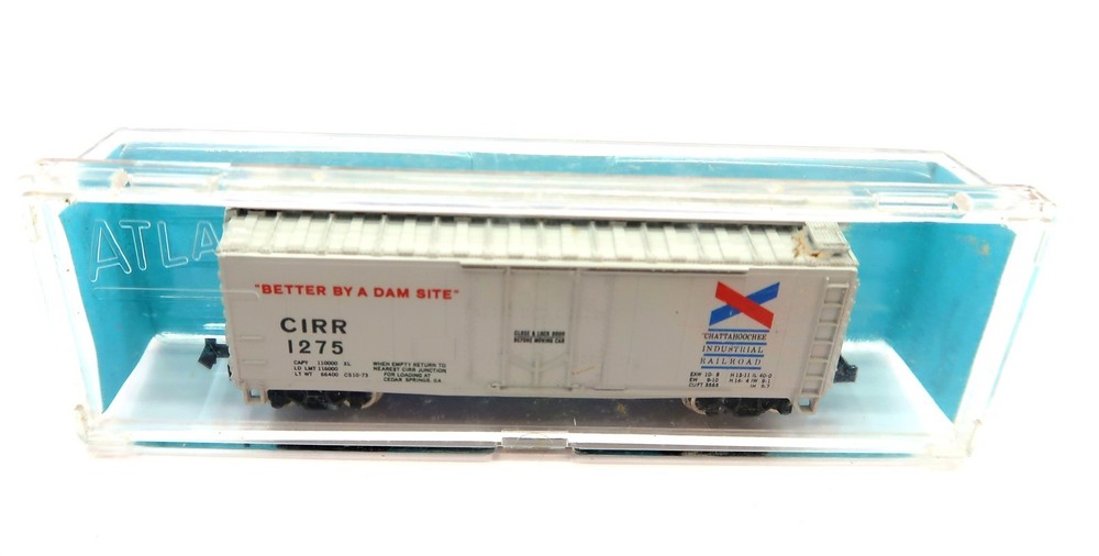 Atlas N Scale 3312-2.50 Plugdoor 40' Chattahoochee Box Car with Original Case