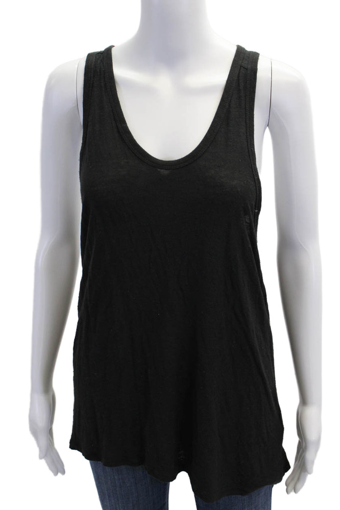 T Alexander Wang Womens Silk Blend Sleeveless Tank Top Black Size SmallFree Shipping in US $100+ Orders | $6.95 Orders Below