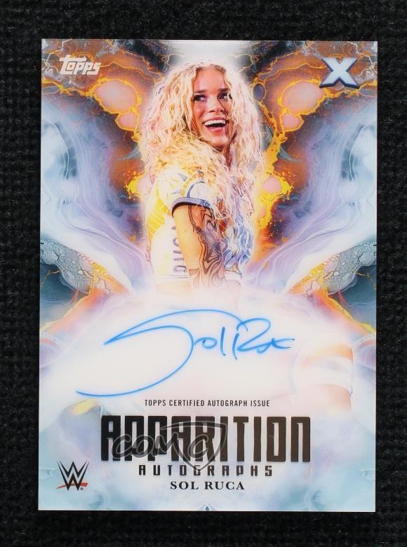 2025 Topps Exalted WWE Apparition Sol Ruca #APA-SOL AutoFulfilled by COMC - World’s largest consignment service