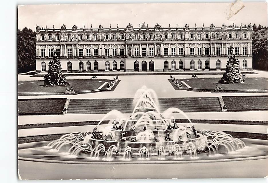 Postcard Royal Castle of Herrenchiemsee Germany