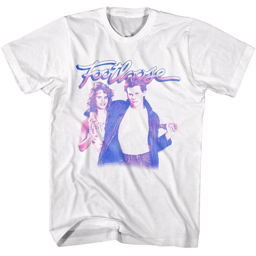 Footloose Ariel and Ren Retro Men's Graphic Tee