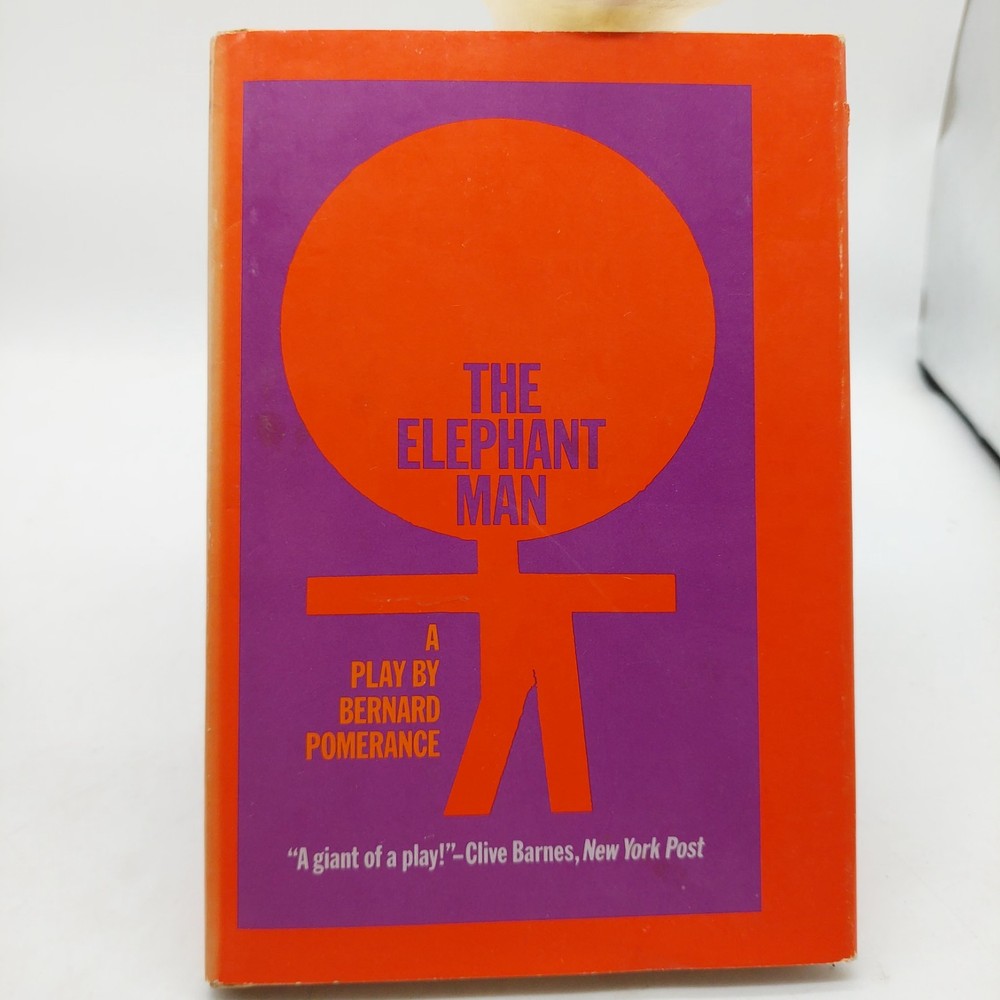 The Elephant Man A Play By Bernard Pomerance 1979 Grove HC DJ