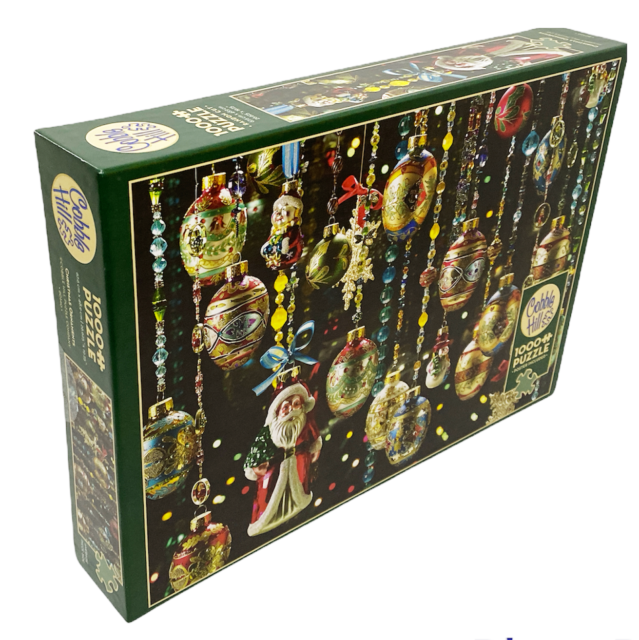 Cobble Hill Christmas Ornaments Puzzle, 1000 Pieces (80140)