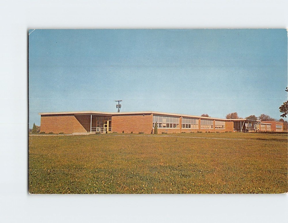 Postcard Union City Wayne High School Union City Indiana USA