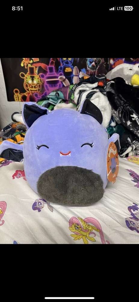 Squishmallows Karlie The Red Devil Bat Halloween 12 Inch 2023 With Tag