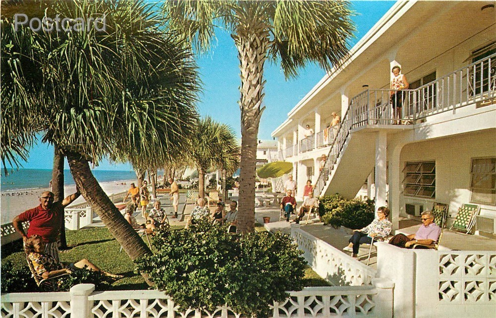FL, Indian Rocks Beach, Florida, Sunset View Motel Apartments, Dexter Press