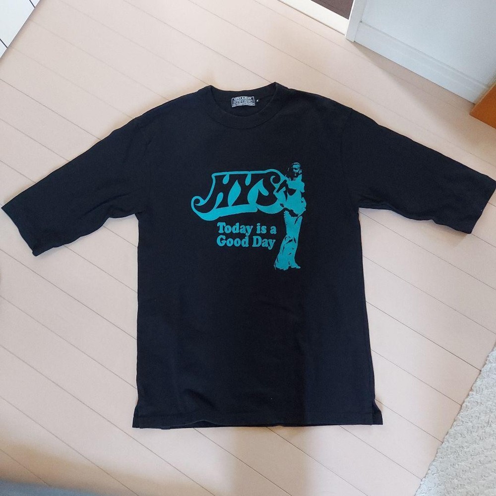 HYSTERIC GLAMOUR T-Shirt S Black Cotton Graphic Short Sleeve Top