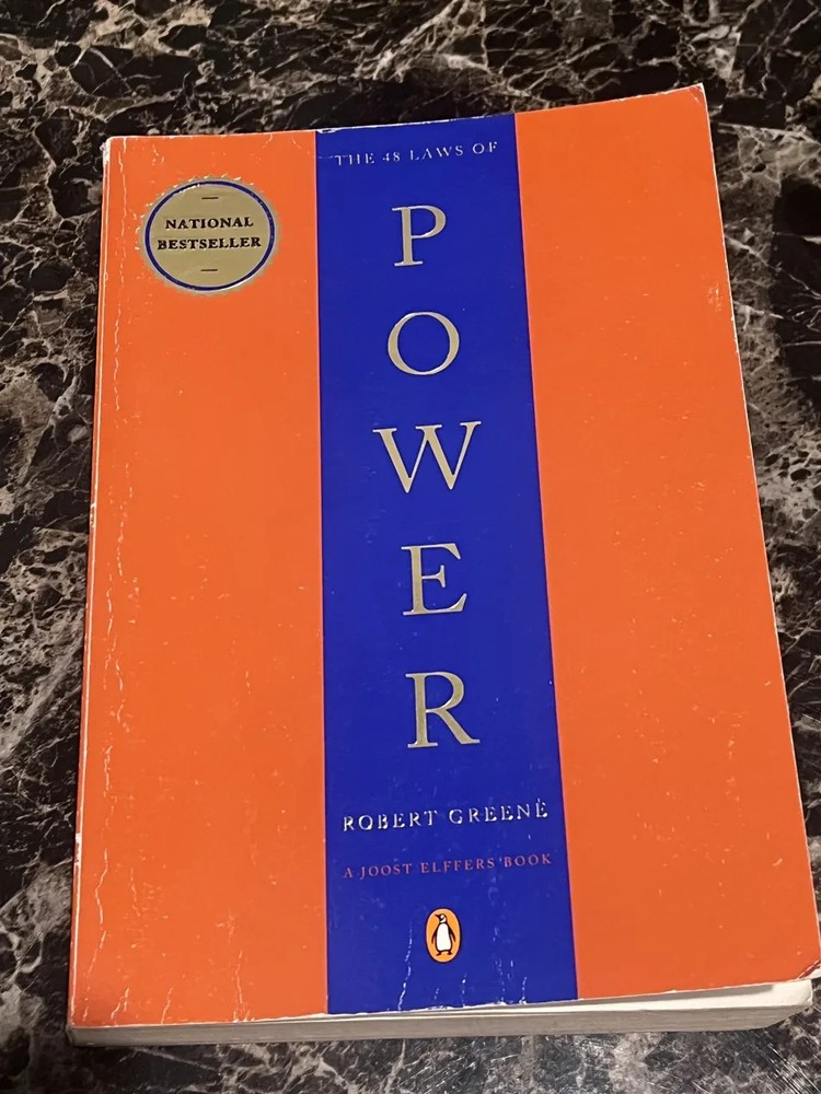 The 48 Laws of Power Robert Greene Paperback Dark Psychology Bestseller Gift Boo