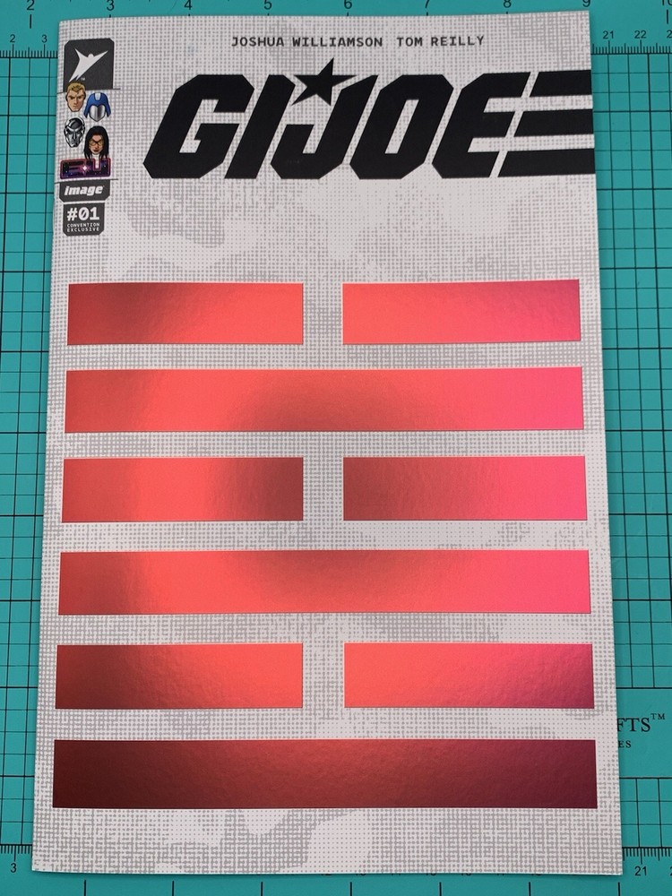 G.I. Joe #1 Ashcan Foil Arashikage Logo Convention Exclusive