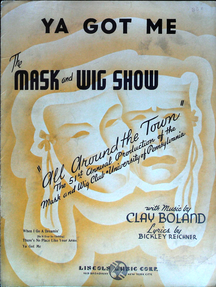 Ya Got Me Vintage Sheet Music from 51st 