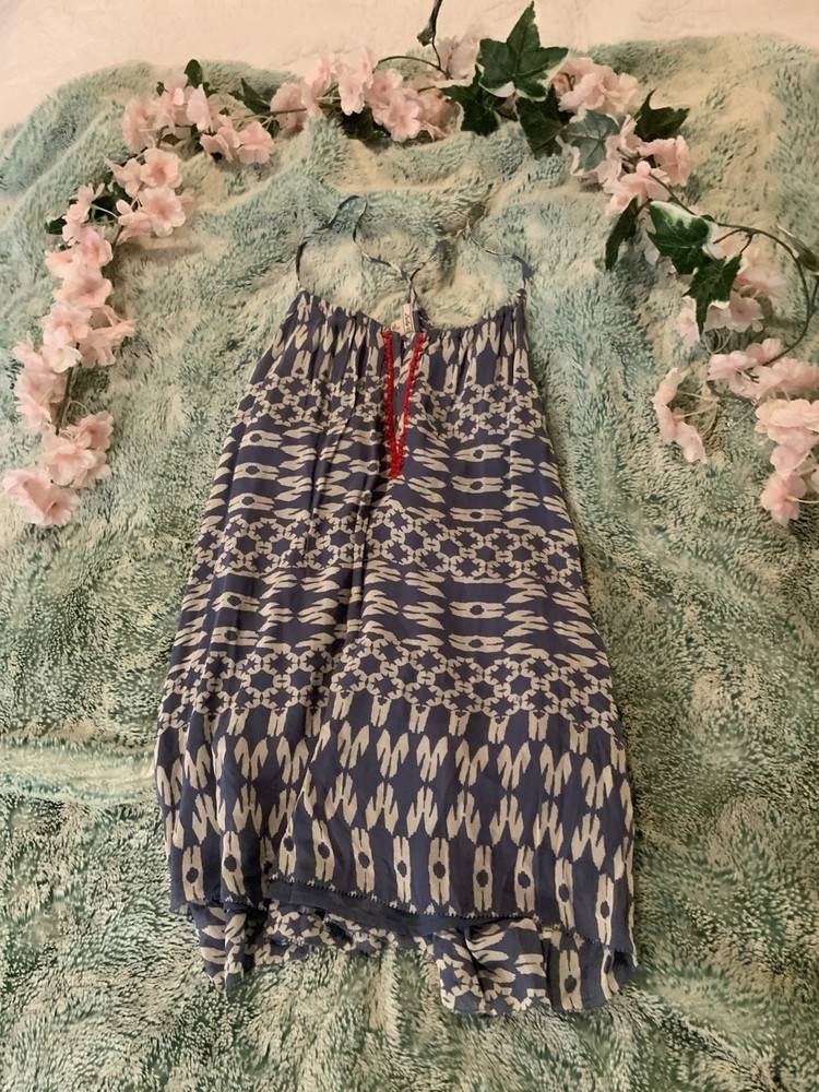Lucky Brand Floral Tank Top Women's XS Sleeveless Blouse Casual Black