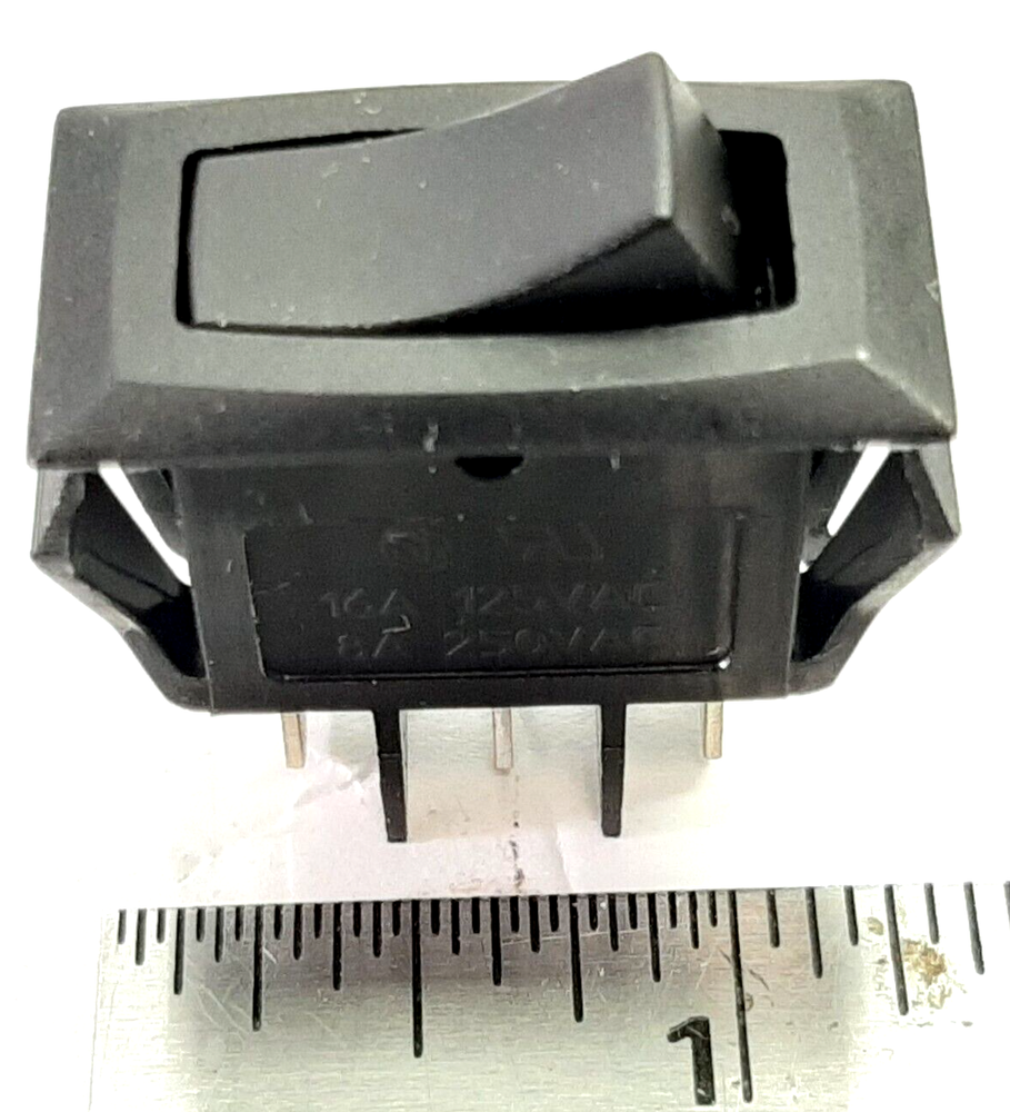 NEW DEFOND CRT-1215-Y 15A 125VAC 22x11mm Rocker Power Switch Qty 10