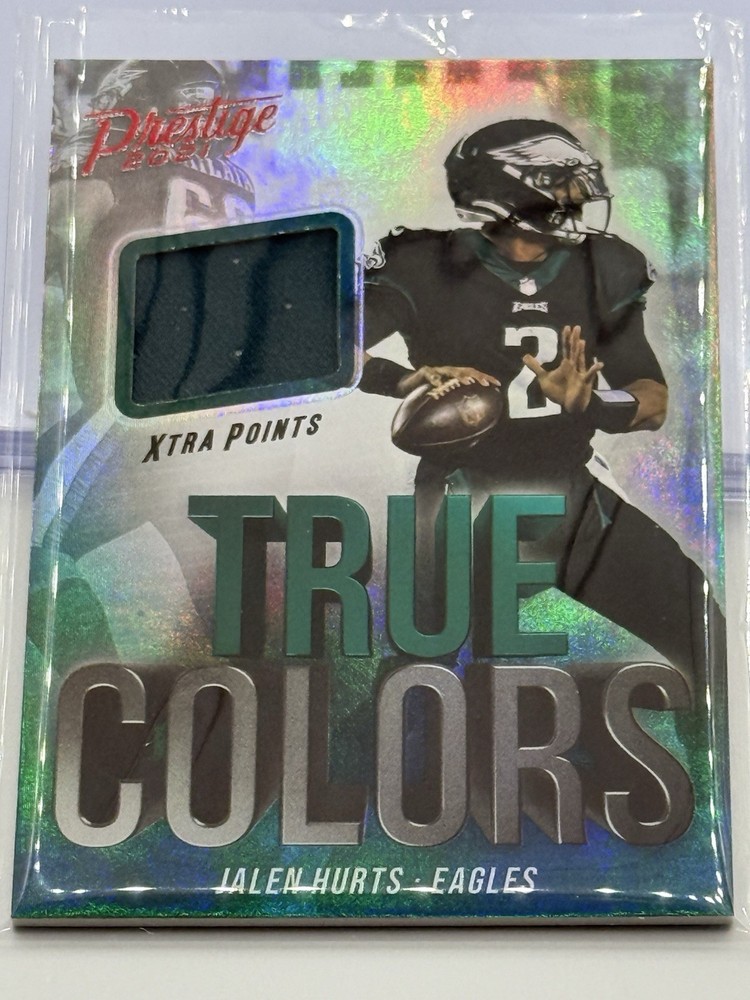 2021 Prestige - Jalen Hurts True Colors Xtra Points Red (MEM) #TC-JAH