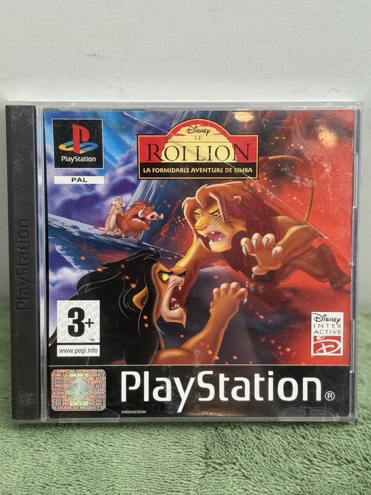 - The Lion King The Great Adventure of Simba - PS1 - PlayStation 1..PAL VERSION